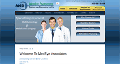 Desktop Screenshot of medeyeassociates.com